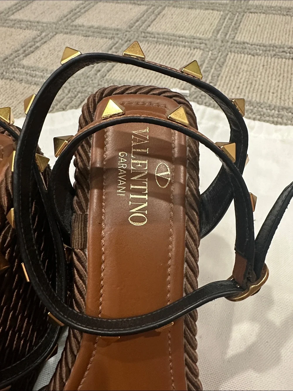 Valentino Wedge Sandals